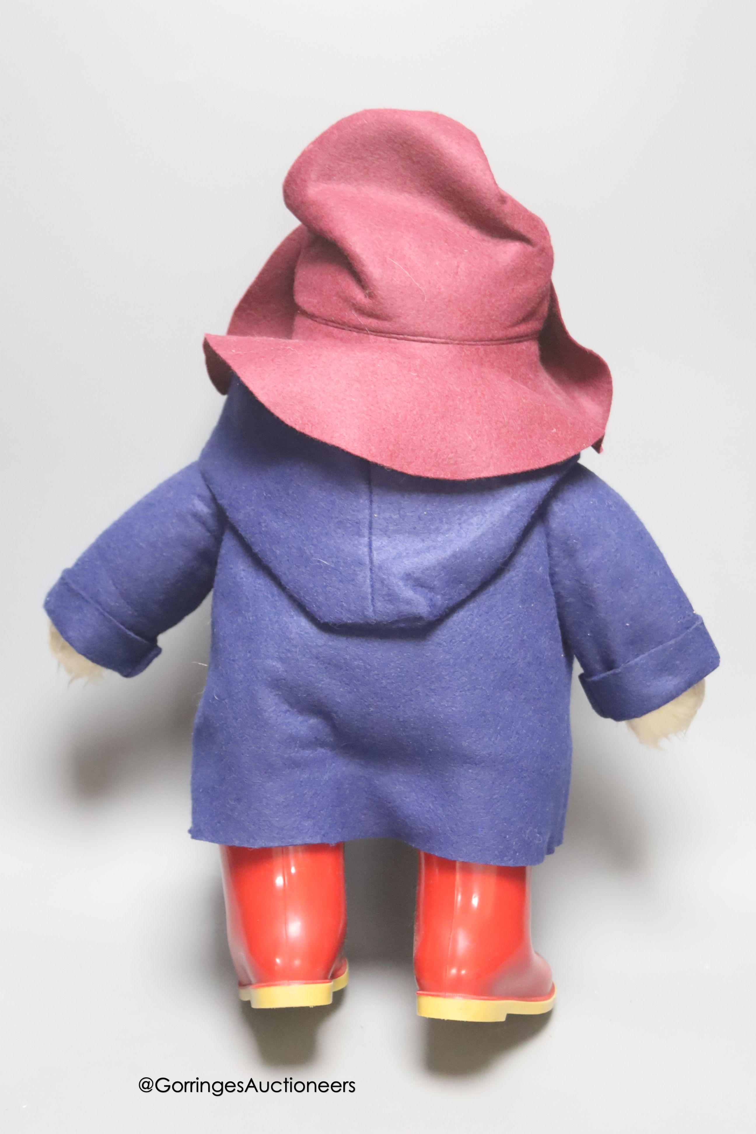 Gabrielle Designs Paddington in mint condition with Dunlop boots, 18 inches